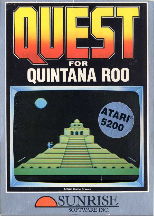 Quest for Quintana Roo (1984) (Sunrise Software) Box Scan - Front